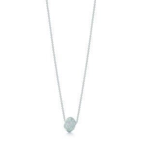 Auth. Tiffany & Co. Twist Knot Pendant Necklace
